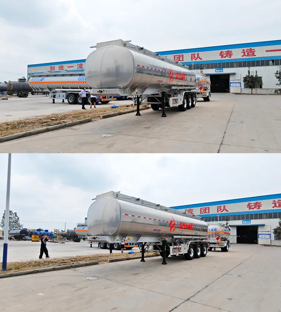 Aluminum Tank Semi-trailer