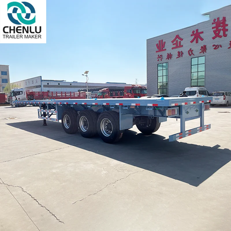 Tri Axle Drop Side Semi Trailer