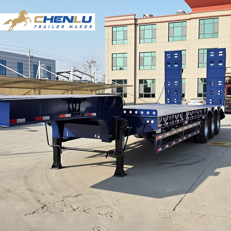 3 axle lowbed trailer