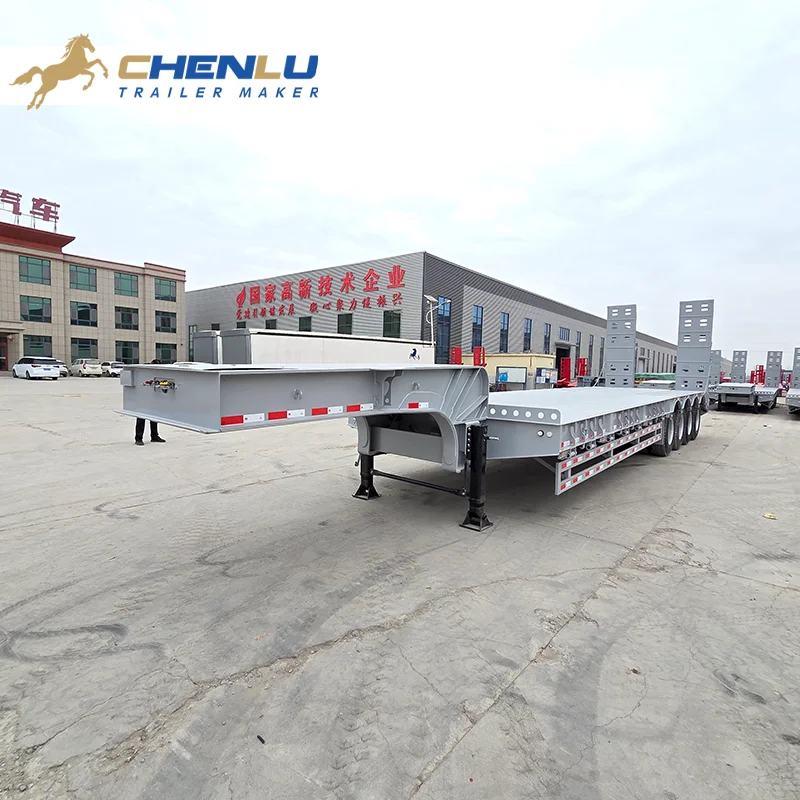 4 axle lowbed trailer