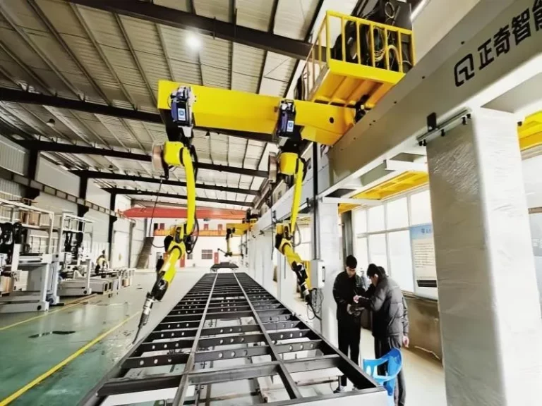 The factory added a new laser cutting machine