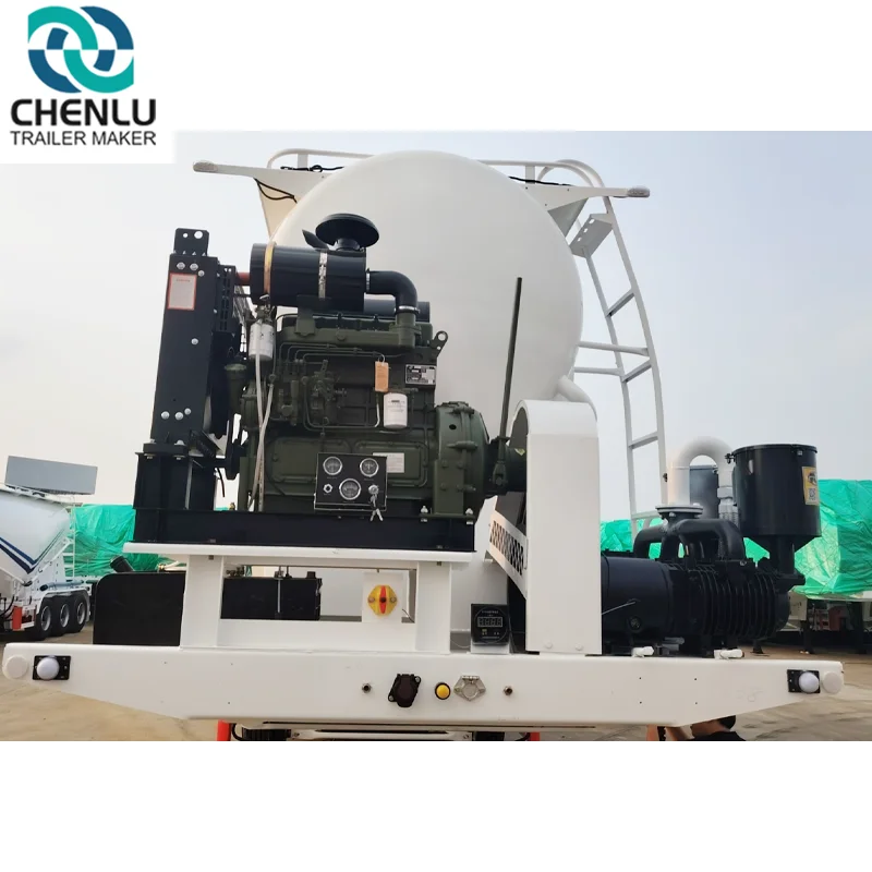 Powder tanker semi trailer