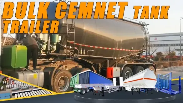 How Strong Is This Bulk Cement Tank Trailer? Find Out Now!