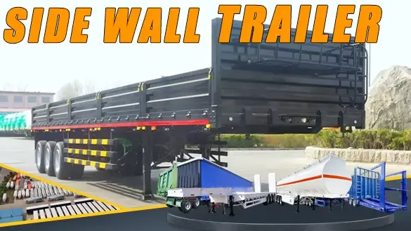 Why are logistics companies using this type of Side wall trailer?